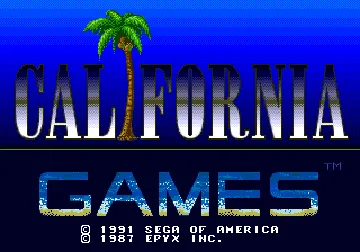 California Games (USA, Europe) screen shot title